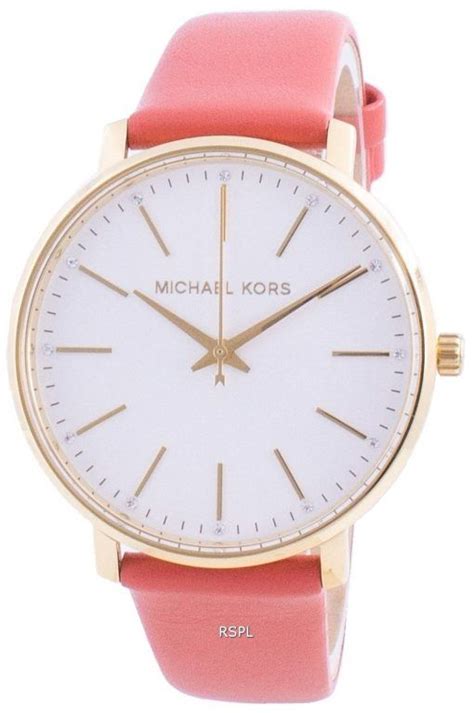 michael kors damenuhr weißes zifferblatt|michael kors damenuhrn.